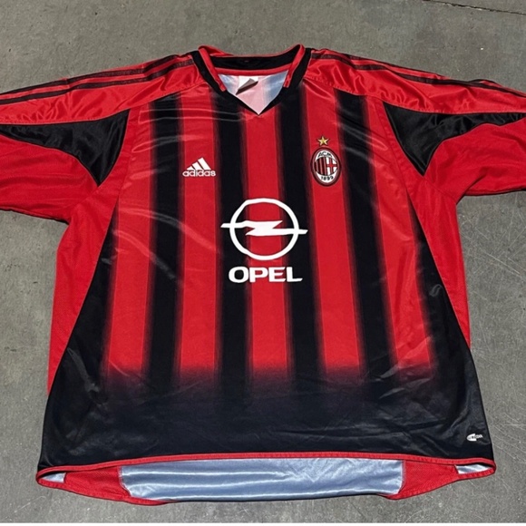 Vintage 2004 Adidas Opel Soccer Jersey XL - Picture 1 of 4